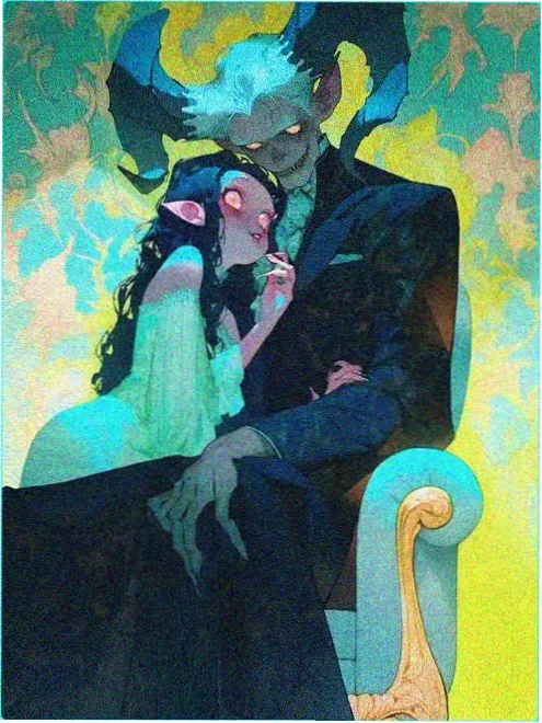 短剧《长夜有灯》海报